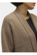 Cardigan Dama Vero Moda Vmhaidi Shaw Brown Lentil