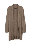 Cardigan Dama Vero Moda Vmhaidi Shaw Brown Lentil