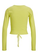 Bluza Dama Jjxx Jxfenja Str Rib Crop Limenade