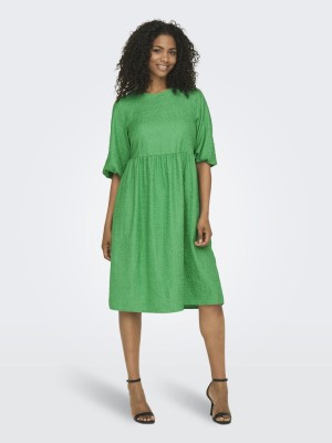 Rochie Only Susan 3/4 Back Detail Green Bee