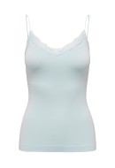 Women Top Only Onlvicky Lace Basic Baby Blue