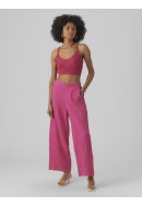 Maieu Dama Vero Moda Vmjustine Sl Cropped Strap Pink Yarrow