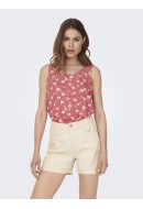 Maieu Dama Only Onlnova Life Sl Hight Risk Red