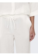 Pantaloni Dama Jdy Jdytheis Wide Slit Cloud Dancer