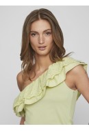 Maieu Dama Vila Vilala One Shoulder Lettuce Green