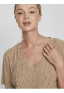 Bluza Dama Viplisa V-Neck Savannah Tan