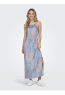 Rochie Only Aya Mayra Slip Cyan Blue/Pink And Y