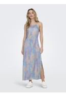 Rochie Only Aya Mayra Slip Cyan Blue/Pink And Y