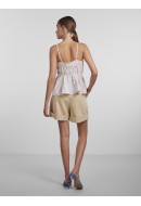 Maieu Dama Pieces Pckaitlyn Singlet Pink Lady /Multi Stip