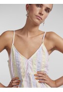 Maieu Dama Pieces Pckaitlyn Singlet Pink Lady /Multi Stip