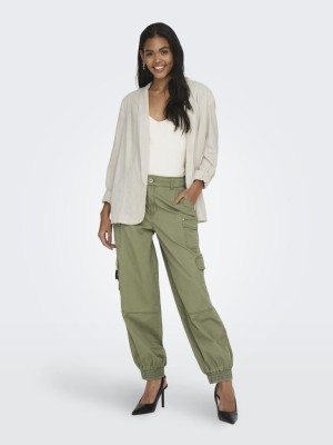 Pantaloni Dama Only Onlstine Cargo Aloe