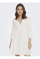 Rochie Only Onlthyra Peplon Noos Cloud Dancer