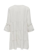 Rochie Only Onlthyra Peplon Noos Cloud Dancer