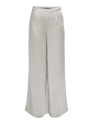 Pantaloni Dama Only Onlmayra Hw Palazzo Satin Moonbeam