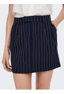 Skirt Only Onlstella Pin-Stripe Night Sky/Cloud Dancer