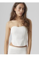Maieu Dama Vero Moda Vmmathilde Short Corset Bright White