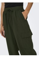 Pantaloni Dama Only Onlkatinka Cargo Wvn Forest Night