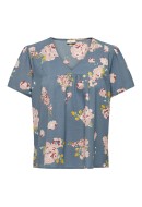 Bluza Dama Jdy Jdyamanda V-Neck Blue Mirage/Bigrose