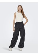 Women Pants  Only Onljoanne Parachute Cargo Phantom