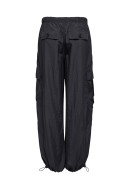 Women Pants  Only Joanne Loose Cargo Black