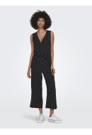 Salopeta Dama Jdy Jdyamanda Wrap Ank Black/Love Dots