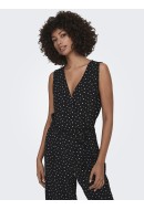 Salopeta Dama Jdy Jdyamanda Wrap Ank Black/Love Dots