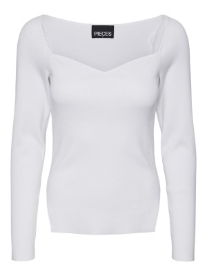 Pulover Dama Pieces Pcjulle Cloud Dancer