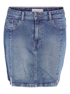 Fusta Noisy May Nmfling Nw Pleat Medium Blue Denim