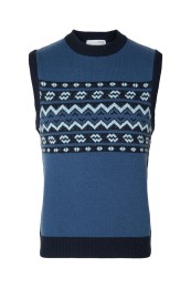 Vesta Barbati Selected Slhfaro Knit Sky Captain
