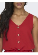 Maieu Dama Lux Sl Button Mars Red