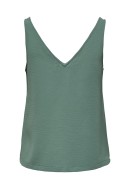 Maieu Dama Only Onl Nova Lux Button Singlet Blue Spruce