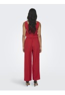 Pantaloni Dama Only Onlnova Lux Palazzo Solid Mars Red