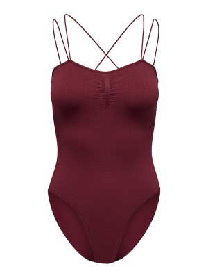 Body Dama Only Onlvicky Seamles Cabernet