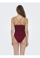 Body Dama Only Onlvicky Seamles Cabernet