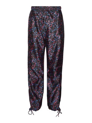 Pantaloni Dama Vero Moda Vmninna Hw Wvn Black Aop Ninna