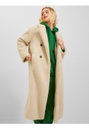 Women Coat Jjxx Jxemmy Faux Fur Long Cornstalk