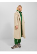 Women Coat Jjxx Jxemmy Faux Fur Long Cornstalk