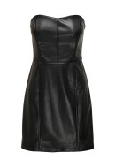 Rochie Neon&nailon Neonaja Faux Leather Tube Black