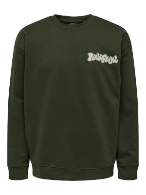 Bluza Barbati Only&Sons Onspink Floyd Rlx Crew Neck Rosin