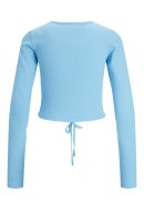 Women Blouse Jjxx Jxfenja Str Rib Crop Aquarius