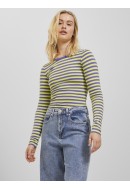 Women Blouse Jjxx Jxceline Str Stripe Limenade Stripes Twilight Purple