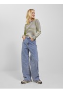 Women Blouse Jjxx Jxceline Str Stripe Limenade Stripes Twilight Purple