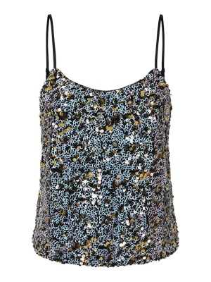 Maieu Dama Yas Yasstudio Sequin Black Detail W Sequin