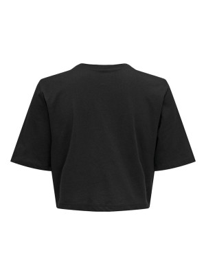 Bluza Dama Only Onlmalou Lace Up Black