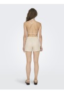 Pantaloni Scurti Dama Only Onlpema Life Lyocell Oatmeal