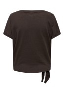 Women T-shirt Only Play Onpbola Knot Coffee Bean