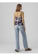 Maieu Dama Vero Moda Vmeasy Singlet V-Neck Navy Blazer/Pink Yarrow