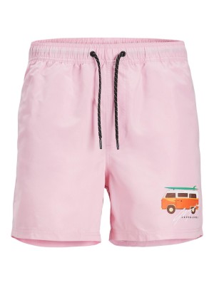 Pantaloni Scurti Barbati Jack&Jones Jpstfiji Jjswim Vacation Prism Pink