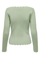 Women Blouse Only Onlsandy Detail Boatneck Smoke Green