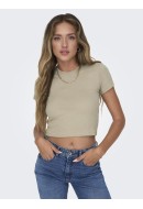 Tricou Dama Only Onlfaith Short Weathered Teak